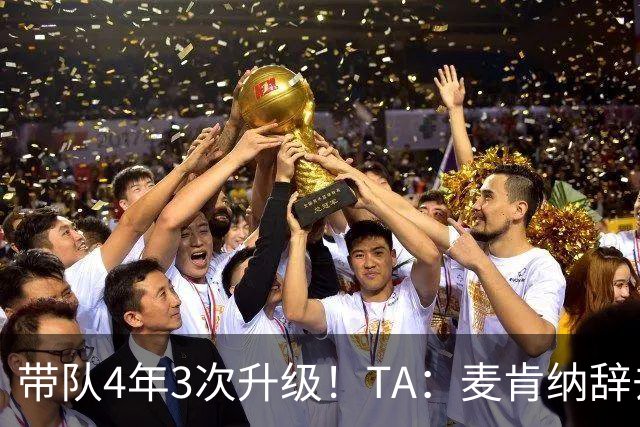 带队4年3次升级！TA：麦肯纳辞去伊普斯维奇主帅职务，暂时休息